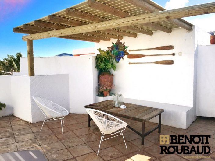 Benoit Roubaud carpinteria de madera (18) Pergolas palos redondos almeria