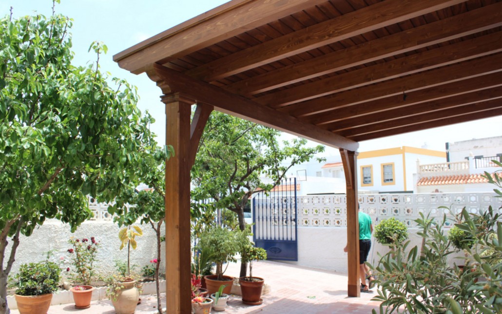 Pergolas Techadas Benoit Roubaud Carpinteria Artesanal Almeria